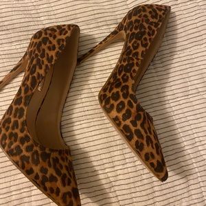Cheetah print heels